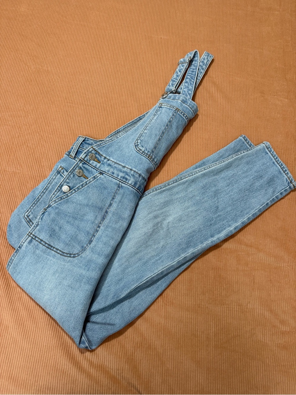 Old Navy Light Blue Denim Skinny Women's Overalls